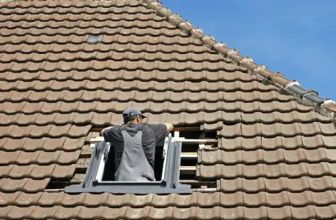 Pose de velux - Saint-Cassin